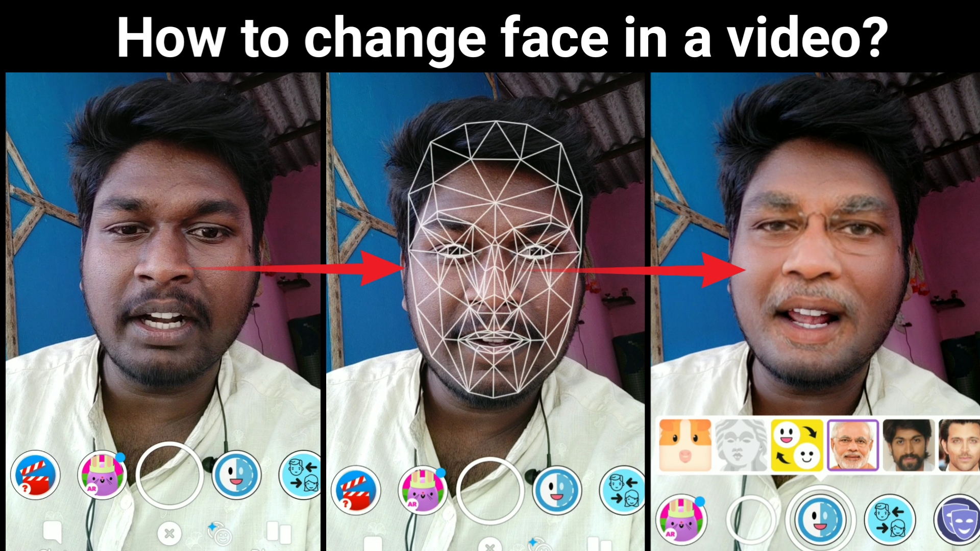 How to change face in a video by using android phone? Tutorial FATURED News Kannada Tech